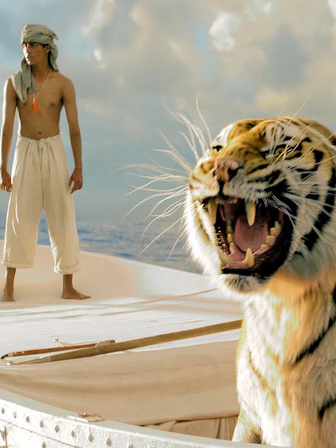 Life of Pi (2012) Life Of Pi Characters, Aesthetics 2023, Suraj Sharma, 2000 Pictures, Life Of Pie, Tv Shows Outfits, Aesthetic History, Beautiful Cinematography, Irrfan Khan