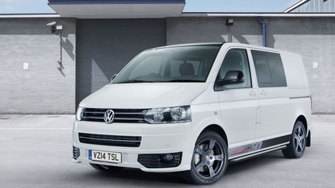 The Volkswagen Transporter van has spent 60 years in Britain and the Sportline 60 special edition has been launched to celebrate Vw Transporter Sportline, New Bmw X3, Transporter Van, Mclaren Mercedes, Volkswagen Transporter, New Bmw, Vw Transporter, Koenigsegg, Bmw X3