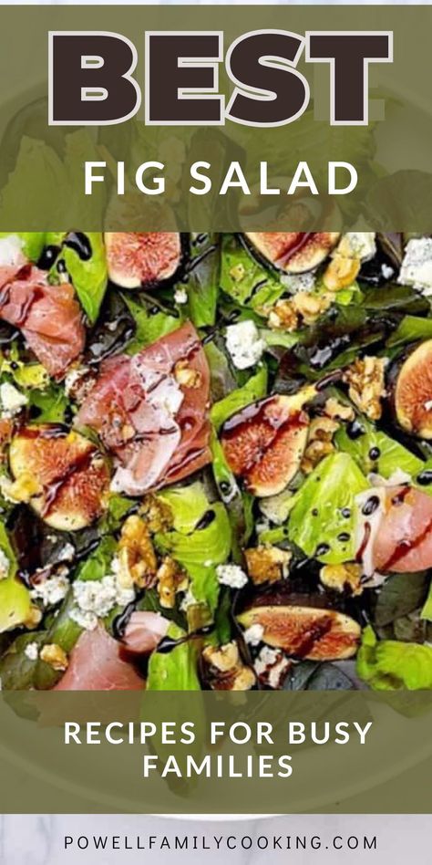 Combine the flavors of fresh figs, salty prosciutto, and creamy goat cheese in this elegant salad. Perfect for dinner parties, date nights, or a refreshing lunch, this recipe is as beautiful as it is delicious! Recipes With Figs, Fig Salad Recipes, Fig And Prosciutto, Fig Prosciutto, Elegant Salad, Prosciutto Salad, Fig Salad, Creamy Goat Cheese, Holiday Appetizers Easy