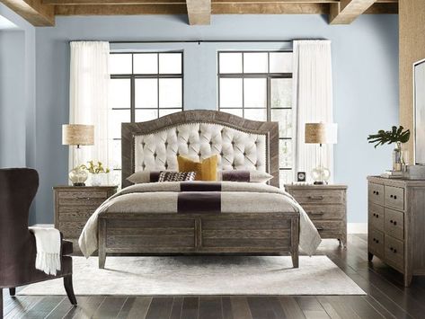 This article will guide you in creating a bedroom furniture budget with a detailed breakdown in bedroom furniture costs. #bedroom #bedroomdiy #diy #bedroomdecor #bedroomupgrade Bedroom Upholstered Bed, Florida Bedroom, Wood And Upholstered Bed, Bedroom Upgrade, King Upholstered Bed, Queen Upholstered Bed, Queen Panel Beds, Solid Wood Platform Bed, King Bedroom Sets