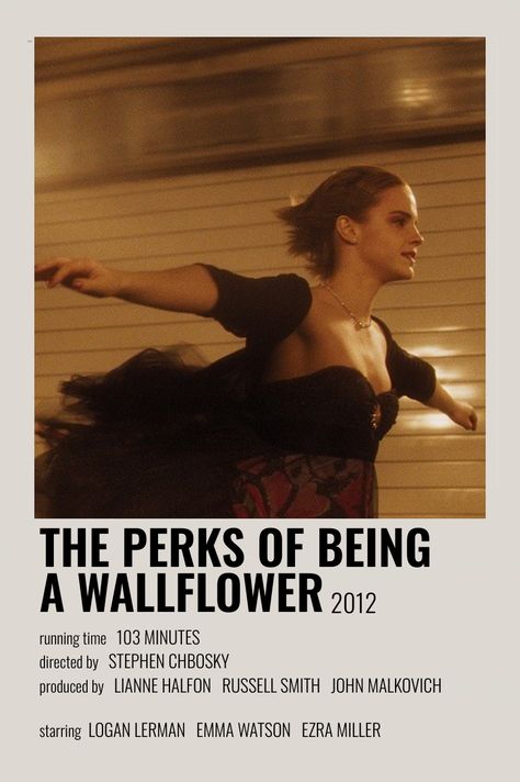 The Perks of Being a Wallflower (2012) - [made by me] Wallflower Movie, Movie Wall, The Perks Of Being, Iconic Movie Posters, Movie Card, 2012 Movie, Film Posters Minimalist, Shia Labeouf, Film Posters Vintage