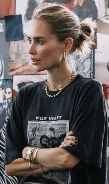 Wild Heart, Dress Woman, Anine Bing, Mode Inspo, Looks Chic, Long Tshirt, Looks Style, Mode Inspiration, Tee Dress