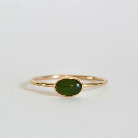 Jade Ring Oval Jade Ring Gold Jade Ring Jade Ring Oval | Etsy Jade Engagement Ring, 14k Gold Opal Ring, Aesthetic Moon, Graduation Rings, Opal Ring Gold, Jewelry Accessories Ideas, Sterling Silver Wire Wrap, Winston Salem, Oval Ring