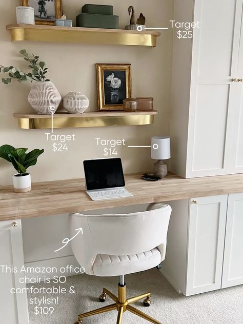 DIY Ikea Office Built Ins ✨ | Lauren Burkeが投稿したフォトブック | Lemon8 Ikea Nightstands, Ikea Study, Diy Built In Desk, Lauren Burke, Billy Hack, October First, Built In Desk And Shelves, Ikea Home Office, Home Office Built Ins