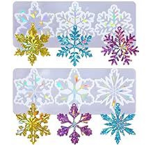 Holographic Christmas, Resin Molds Silicone, Christmas Resin, Epoxy Resin Molds, Molds For Resin, Molds Silicone, Snowflake Shape, Kinds Of Shapes, Crystal Resin