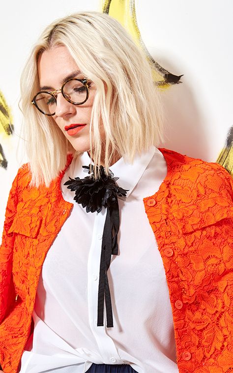 Erin Robertson Talks ‘Project Runway’ Season 15, Tim Gunn, & Sustainable Fashion #RueNow Erin Robertson Project Runway, Erin Robertson, Tim Gunn, Couture Hairstyles, Origami Fashion, Fashion Leaders, Orange Hues, Fashion Goals, Project Runway