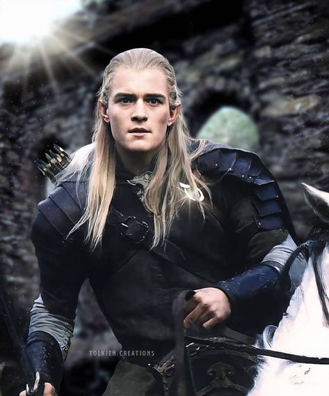 Tolkien edits on Instagram: “Legolas, a war machine with a tender heart 🏹 . . #lotr #lordoftherings #legolas #elf #orlandobloom #ilsignoredeglianelli #thelordoftherings…” Legolas Hot, Lotr Legolas, Legolas And Tauriel, Legolas And Gimli, Legolas Greenleaf, Lotr Elves, Legolas And Thranduil, Nicky Larson, Tender Heart