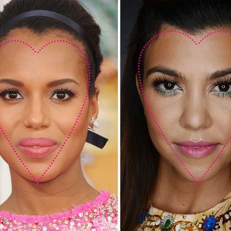 13 Things Your Heart-Shaped Face Says About You Heart Shaped Face Black Women, Widows Peak Middle Part Hairstyles, Widows Peak Haircut Women, Mid Length Hair Heart Shaped Face, Eyebrows For Heart Shaped Face, Short Hairstyle Heart Shaped Face, Middle Part With Widows Peak, Hair Cuts For Heart Shaped Face, Widow's Peak Hairstyles Women