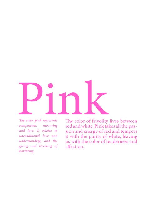 COLOR PINK QUOTE COLOR PINK DEFINITION QUOTE INSTAGRAM POST INSPO Pink Obsession Quotes, Pink Is My Favorite Color Quote, Pink Person Quote, Pink Hair Quotes, Color Pink Quotes, Pink Definition Aesthetic, Pink Definition, Locker Pictures, Pretty In Pink Quotes