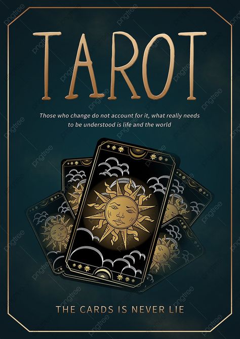 Tarot Cards Poster, Tarot Card Poster, Cards Poster, Tarot Interpretation, Green Poster, Poster Psd Free Download, Simple Poster, Poster Psd, Card Poster