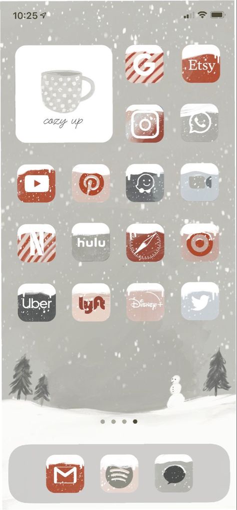 Iphone Shortcuts, Christmas Wallpaper Ipad, Christmas Ios, Boho Icons, Icon Christmas, Icon Theme, App Ideas, Christmas Boho, Winter Iphone