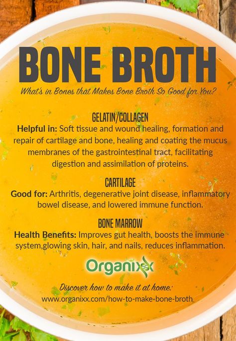 Collagen Broth Recipe, Gut Healing Bone Broth Recipe, Foods With Collagen In Them, Collagen Bone Broth Recipe, Ham Bone Broth, Beef Broth Recipes, Collagen Broth, Bone Broth Soup Recipes, Broth Benefits