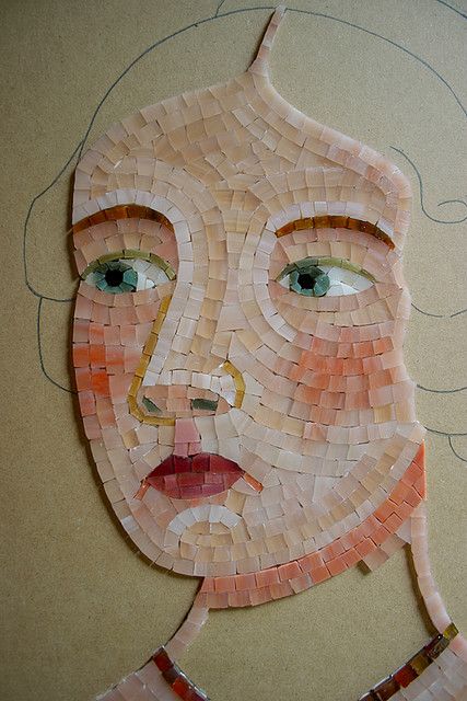 Face Mosaic, Mosaic Portrait, Art Deco Bedroom, Glass Painting Designs, Classroom Art Projects, Mosaic Tile Art, Mosaic Decor, Mosaic Artwork, Stained Glass Diy