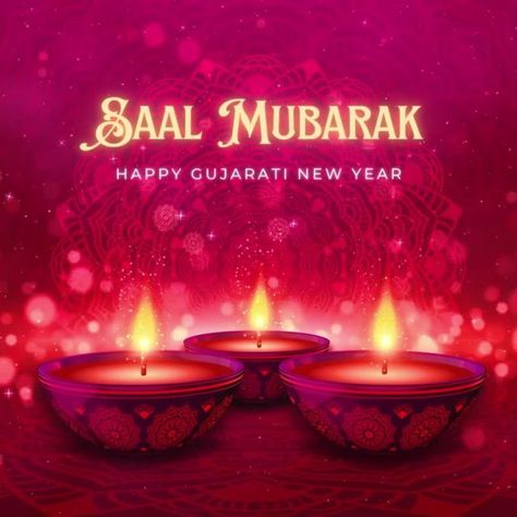 Sal Mubarak Happy New Year, Saal Mubarak Gujarati New Year, Sal Mubarak, Saal Mubarak, Diwali Images, Dark Phone Wallpapers, New Year Wishes, Indian Art, Phone Wallpapers