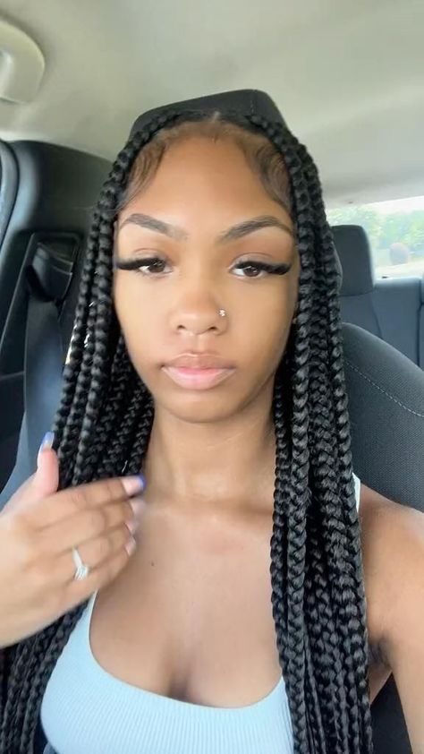 Haircuts For Black Woman, Woman Cornrows, Braid Hairstyles Ideas, Quick Braids, Braided Hairstyles For Black Women Cornrows, Big Box Braids Hairstyles, Goddess Braids Hairstyles, Braided Cornrow Hairstyles, Box Braids Hairstyles For Black Women