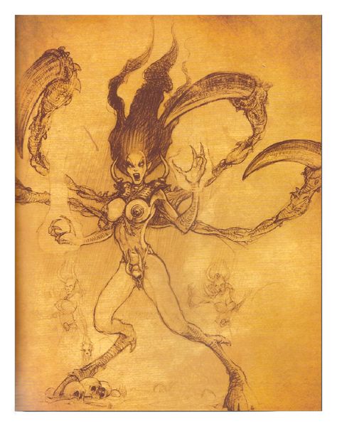 Andariel | Diablo Wiki | FANDOM powered by Wikia Diablo Art, Blizzard Diablo, Female Monster, Legendary Creature, Dark Heart, Lol League Of Legends, Game Inspiration, Angels And Demons, Sci Fi Art