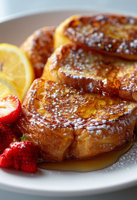 Learn How to Cook Brioche French Toast Recipe For Free | Recipes You'll Love, Made Easy! Brioche French Toast Recipe, Fluffy French Toast, Trendy Recipes, Breakfast Tacos Recipe, Brioche French Toast, Classic Breakfast, Weekend Breakfast, Trending Recipes, French Toast Recipe