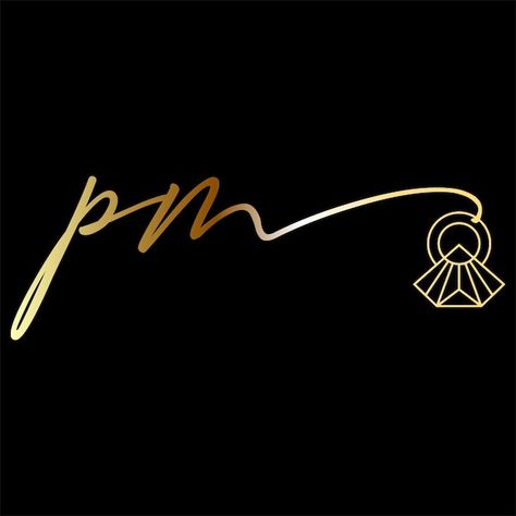 Pm initial logo wedding handwriting jewe... | Premium Vector #Freepik #vector #art-logo #logo #minimal-logo #logo-design Wedding Handwriting, Pm Logo, Logo Minimal, Handwriting Jewelry, Initial Logo, Jewelry Logo, Initials Logo, Wedding Logos, Vector Template