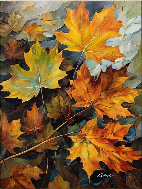 Watercolor Autumn Leaves, Autumn Leaves Art, A Level Art Sketchbook, Apple Art, Lovely Flowers Wallpaper, Watercolor Projects, Holiday Painting, Leaf Drawing, Fall Watercolor