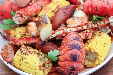 Ultimate Seafood Boil | I Heart Recipes Fish Fry Seasoning, Seafood Boil Seasoning, Boil Seafood, I Heart Recipes, Seafood Boil Recipes, Heart Recipes, Boiled Food, Seafood Boil, Seafood Dinner