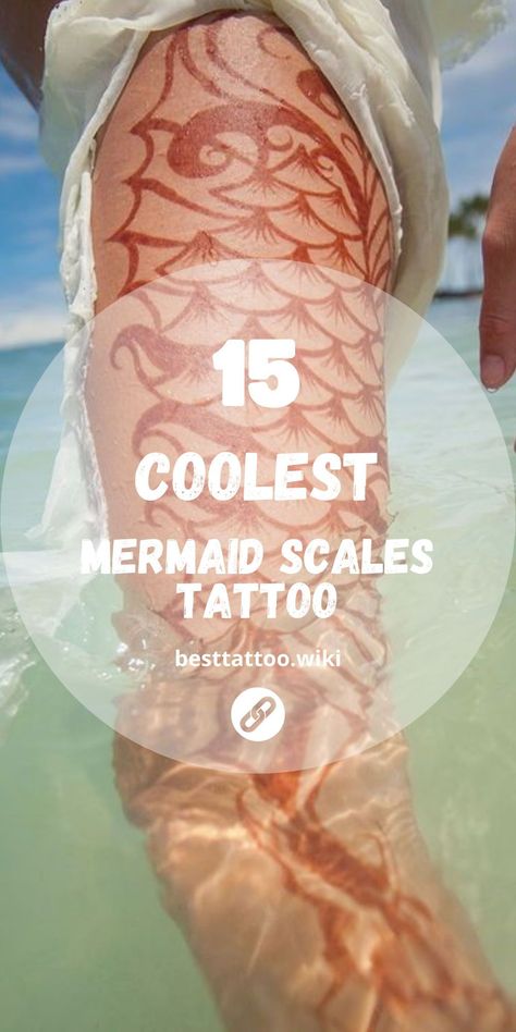 Explore the depths of ocean-inspired beauty with our top 15 design ideas for enchanting mermaid scales tattoos in 2024. From realistic renditions to captivating black and white designs, our collection offers a range of options to suit your style. Whether you're considering tattoos for your hip, foot, arm, or thigh, our curated selection provides endless inspiration. Scales Tattoo, Mermaid Scales Tattoo, Scale Tattoo, Underwater Painting, Elegant Minimalism, Ocean Tattoos, Symbols Of Freedom, Eagle Tattoo, Calf Tattoo