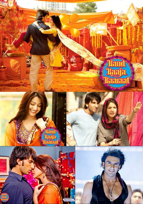 Band Baaja Baraat Band Baaja Baarat, Movie Collage, Ranveer Singh, Indian Cinema, My Favorite Movies, Desi, Fairy Tales, Favorite Movies, Drama