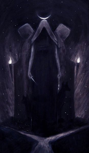 Priestess Art, Hecate Goddess, Witch Coven, Athena Goddess, Goddess Artwork, Black Witch, Magic Aesthetic, Goddess Art, God Art