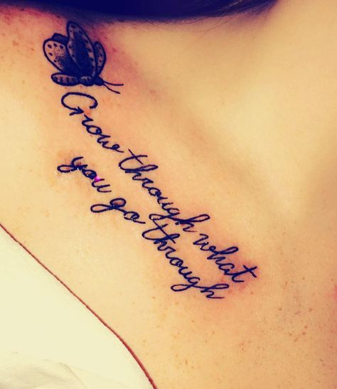 Butterfly Quote Tattoo Ideas, Strong Tattoos For Women Strength, Life Is Tough But So Are You Tattoo, Small Tattoo Quotes For Women, Quotes Deep Meaningful Tattoo, Inspirational Quote Tattoos For Women, Women Tattoo Quotes, Encouragement Tattoos, Little Women Tattoo