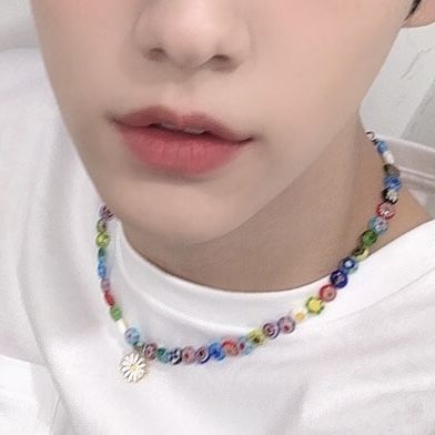 Daisy Necklace, Txt Soobin, Daisy, Beads