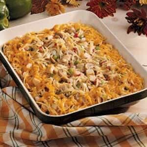 Turkey Tetrazzini Turkey Tettrazini, Turkey Mushroom, Turkey Tetrazzini, Mushroom Soup Recipes, Holiday Meals, Leftover Turkey, Creamed Mushrooms, Taste Of Home, Turkey Recipes