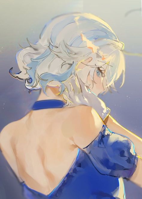 bell on X: "furina dress 2 #Furina #フリーナ #GenshinImpact https://t.co/J6RM6WqMUB" / X Discord Server, Genshin Impact, Water, Hair, Anime, Blue