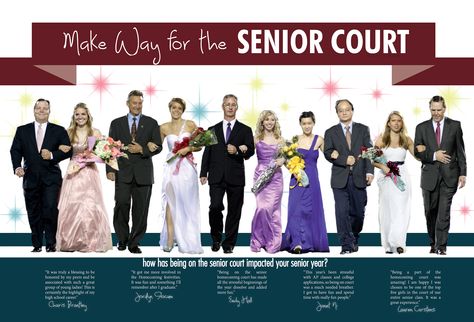 A&M Consolidated High School / Homecoming Court spread Creative Yearbook Ideas, Yearbook Mods, Yearbook Superlatives, Teaching Yearbook, Court Pictures, High School Homecoming, Yearbook Spreads, Homecoming Court, Yearbook Layouts