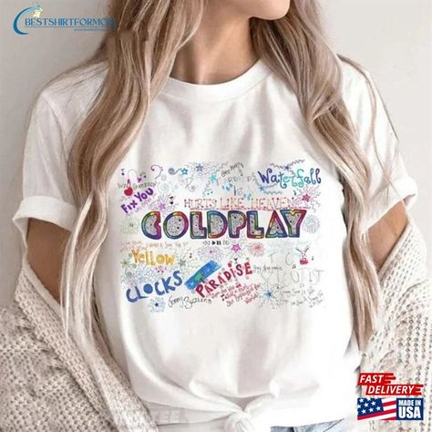 Coldplay Music Of The Spheres Tour 2023 Sweatshirt Band T-Shirt Vintage Rock Merch Classic Hoodie Check more at https://bestshirtformom.com/product/coldplay-music-of-the-spheres-tour-2023-sweatshirt-band-t-shirt-vintage-rock-merch-classic-hoodie/ Coldplay Music Of The Spheres, Coldplay Wallpaper, Music Of The Spheres, Coldplay Music, Coldplay Concert, Vintage Rock, Concert Shirts, Coldplay, Band