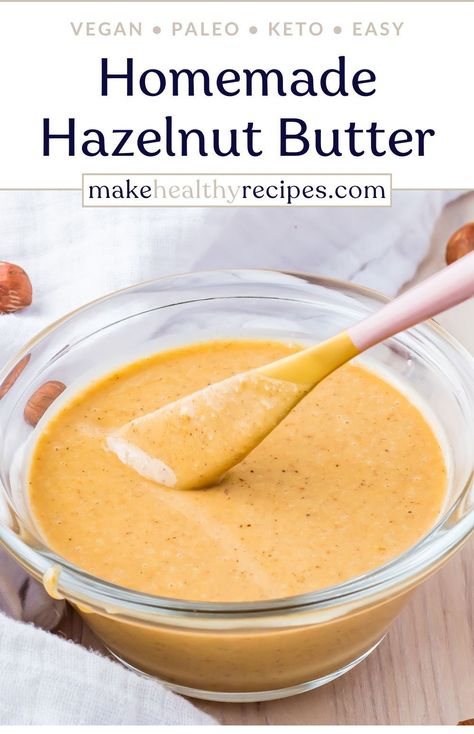 Discover how to whip up your very own hazelnut butter with this simple DIY guide. Perfect for breakfast spreads or a tasty addition to oatmeal and overnight oats, this recipe will show you both raw and roasted variations. Enjoy the health benefits of making hazelnut butter yourself—no added sugars, all the flavor! Breakfast Spreads, Fancy Appetizer Recipes, Butter Recipes Homemade, Hazelnut Recipes, Sandwich Fillers, Fancy Appetizers, Hazelnut Butter, Kid Friendly Snack, How To Roast Hazelnuts