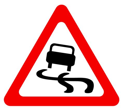 Slippery road Slippery Road Sign, Road Logo, Ios Developer, Theory Test, Download Sign, Slippery When Wet, Software Developer, Clip Art Png, Reference Letter