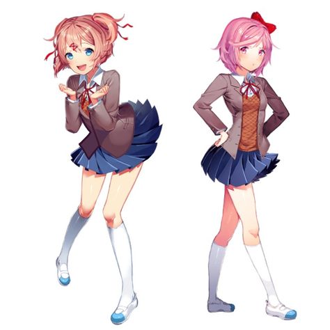 DDLC Natsuki Ddlc, Write Poems, Oki Doki, Doki Doki Literature Club, Pastel Pink Hair, Image Memes, Psychological Horror, Cute Games, Doki Doki