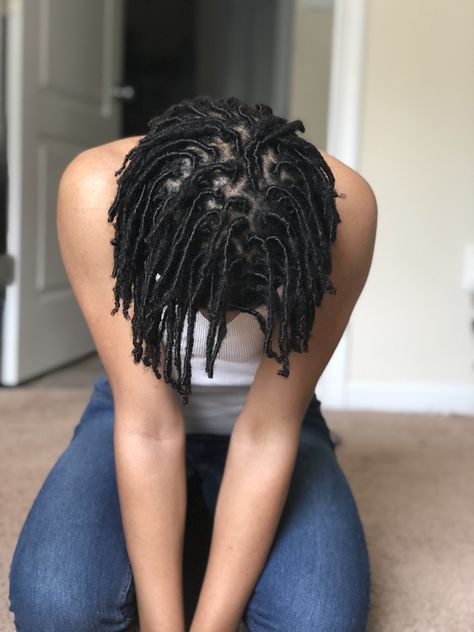 C Parting Locs, Starting Locs, Natural Dreadlocks, Short Locs Hairstyles, Starter Locs, Dreadlock Styles, Loc Journey, Natural Hair Community, Natural Hair Beauty