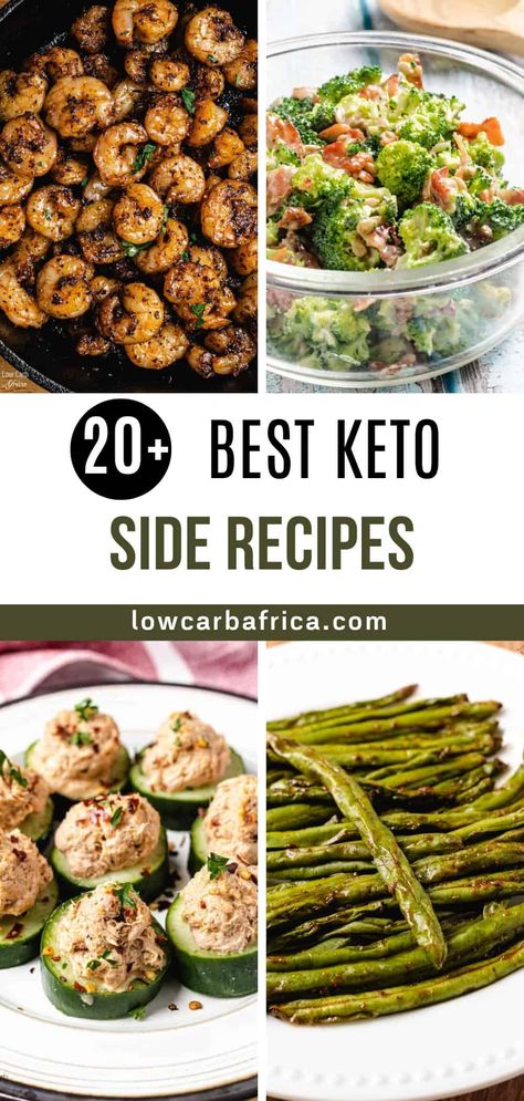 Easy Keto Side Dishes, Keto Side Dish, Cauliflower Mash, Keto Side, Roasted Radishes, Cabbage And Bacon, Low Carb Sides, Low Carb Side Dishes, Keto Side Dishes