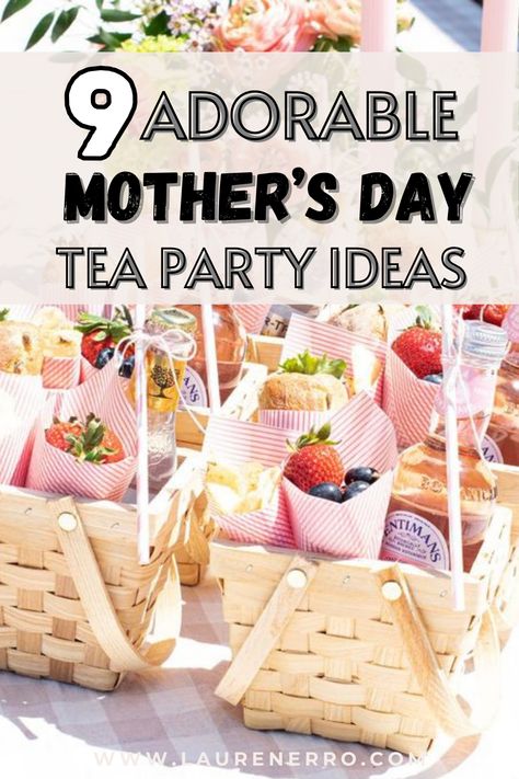 From sweet little take-home party favors to fun place settings, these Mother’s Day Tea Party ideas are an adorable and fun way to celebrate moms! Mother Day Tea Party Ideas, Mothers Day High Tea Ideas, At Home Tea Party For Adults, Mothers Day Tea Party Ideas Food, Mothers Day Favors Ideas, Mother’s Day Party Ideas For Seniors, 80th Birthday Tea Party Ideas, Mother’s Day Tea Food Ideas, Mothers Day Tea Party Ideas Preschool