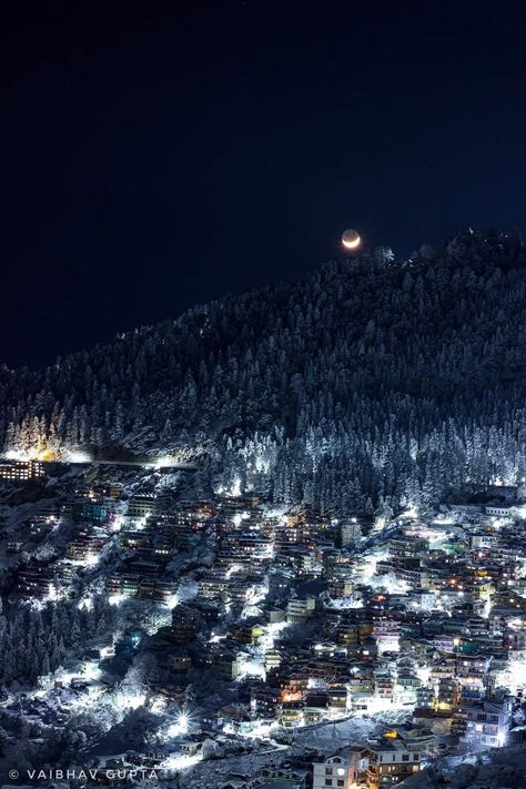 Shimla Night View, India Trip, Views Video, Lucid Dreams, Lord Shiva Hd Wallpaper, Dream Place, Hidden Places, Mountain Wallpaper, Beautiful Views Video