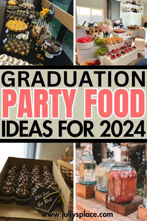 30 Graduation Party Food Ideas for the Grad Party Grad Party Grazing Table, Graduation Party Cake Table Ideas, 2024 Party Ideas, Graduation Party Desserts Table, Easy Graduation Food Ideas, Graduation Grazing Table Ideas, College Graduation Party Ideas Decoration Food Tables, Graduation Lunch Ideas, Graduation Grazing Table