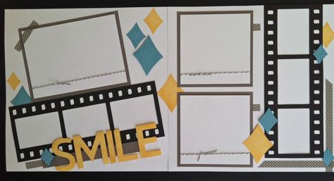 Scrapbook Generation, Disney Scrapbooking Layouts, Scrapbook Layout Sketches, Family Scrapbook, Film Strip, Photo Layouts, Disney Scrapbook, Scrapbook Sketches, Creative Memories