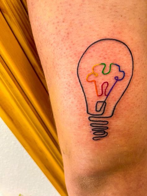 Special Education Tattoo Ideas, Special Needs Tattoo, Neurodiversity Tattoo Ideas, Austim Tattoos, Neurodivergent Tattoo, Heart And Soul Tattoo, Teacher Tattoo, Teacher Tattoos, Education Tattoos