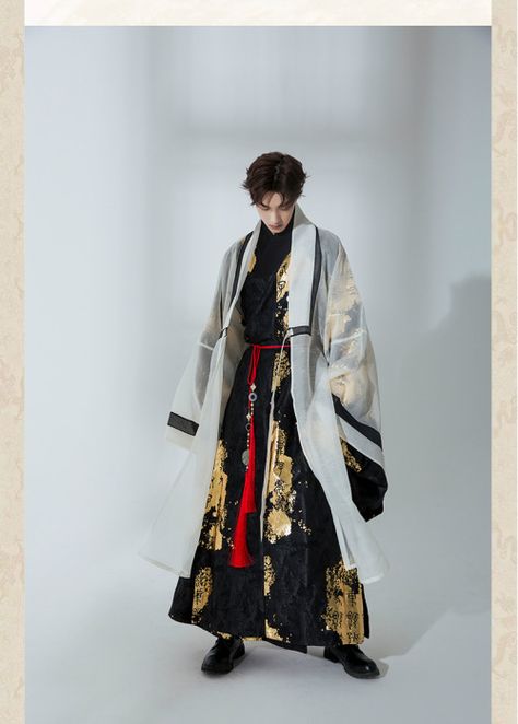 Chinese Fashion, Concept Clothing, Chinese Hanfu, Chinese Clothing, Fantasy Clothing, Fantasy Fashion, Character Outfits, Historical Fashion, Art Clothes