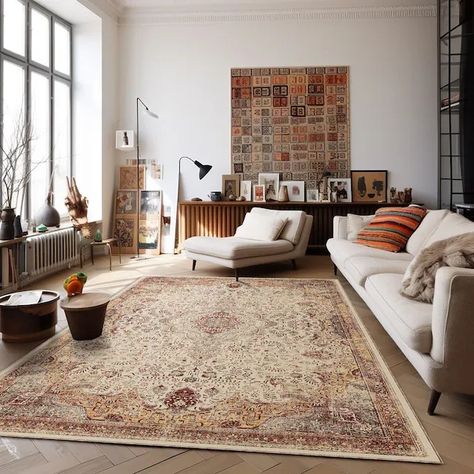 rugcrafthome - Etsy Turkey Turkish Carpet Living Room, Terracotta Living Room, Entryway Rug Runner, Vintage Living Room, Modern Farmhouse Kitchens, Vintage Turkish Rug, Entryway Rug, Bedroom Rug, تصميم داخلي