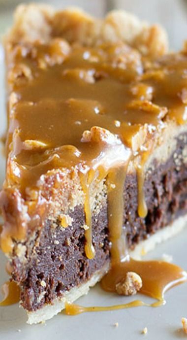 Peanut Butter Fudge Pie, Peanut Butter Crumble, Peanut Butter Caramel, Taste And Tell, Fudge Pie, Butter Caramel, Pie Pops, Butter Fudge, Peanut Butter Desserts