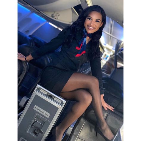 1,768 Likes, 125 Comments - @belladoll94 on Instagram: “welcome aboard 🤗” Black Flight Attendant, Flight Attendant Costume, Air Stewardess, Flight Girls, Flight Attendant Fashion, Flight Attendant Uniform, Flight Crew, Welcome Aboard, Lovely Legs