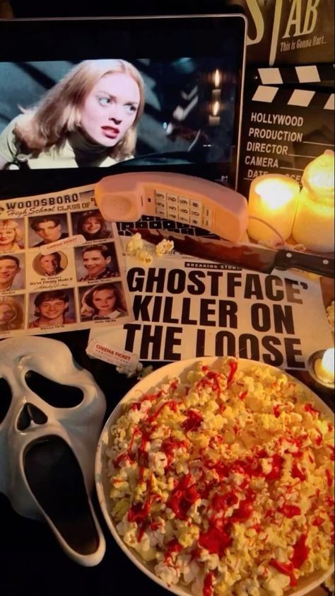 Halloween Movie Night Aesthetic, Horror Movie Pumpkin, Movie Night Aesthetic, Movie Night Essentials, Activities Aesthetic, The Fall Movie, Best Halloween Movies, Halloween Trends, Halloween Movie Night