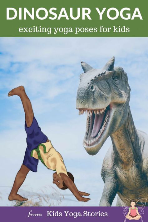 Dinosaur Yoga Ideas for Kids | Kids Yoga Stories Dinosaur Yoga, Yoga Pose Ideas, Yoga Poses For Kids, Kid Yoga Lesson Plans, Yoga Ideas, Kids Yoga Classes, Yoga Lesson Plans, Yoga Story, Kids Yoga Poses