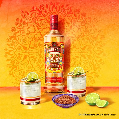 Spicy Tamarind Margarita Recipe | Recipes from Ocado Smirnoff Spicy Tamarind Vodka Recipes, Spicy Tamarind Vodka Recipe, Smirnoff Tamarindo, Tamarind Vodka, Tamarind Margarita, Vodka Margarita, Tamarind Recipes, Fun Drink Recipe, Watermelon Drink